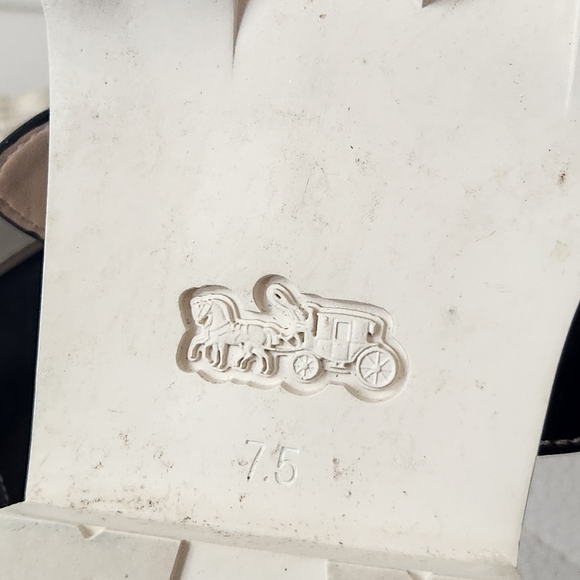 Coach Double Strap Platform Sandals - Picture 10 of 10